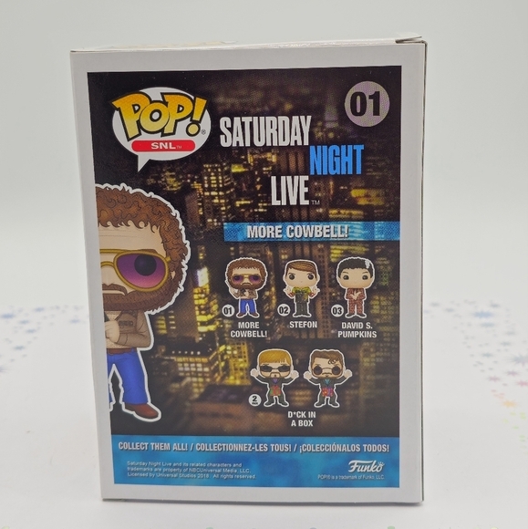 Funko POP! SNL More Cowbell Gene Frenklemore #01 Vinyl Figure - Picture 4 of 6